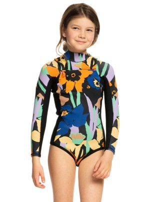 Roxy 1.5mm Current Of Cool Long Sleeve Springsuit Μαγιο για κοριτσια | 4836TKSDY