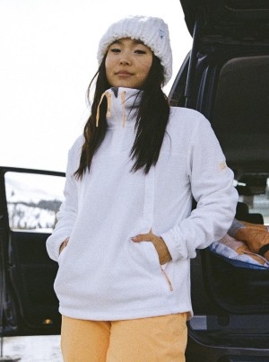 Roxy Chloe Kim Technical Half Zip Fleece Loungewear | 0851KCRJY