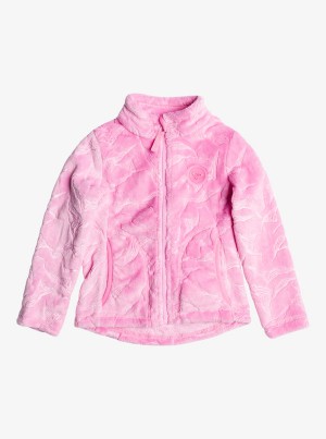 Roxy Mini Igloo Technical Zip-Up Κουκουλοφόρος Fleece μπουφαν Snowboard για κοριτσια | 6489OFYNR