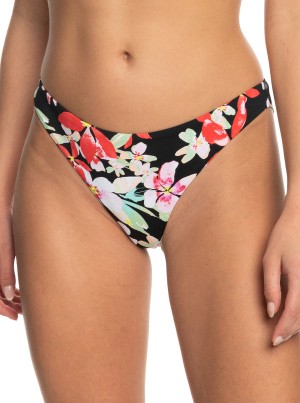 Roxy Printed Beach Classics Cheeky μπικίνι πάτο | 0973YJWVA