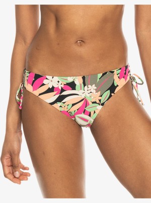 Roxy Printed Beach Classics Hipster Side-Tie μπικίνι πάτο | 7382QKTXG