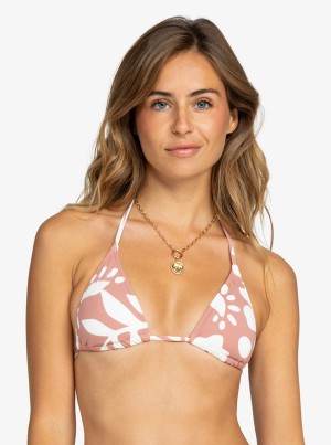 Roxy Printed Beach Classics Mini Tiki Tri μπικίνι τοπ | 1243CEVWU