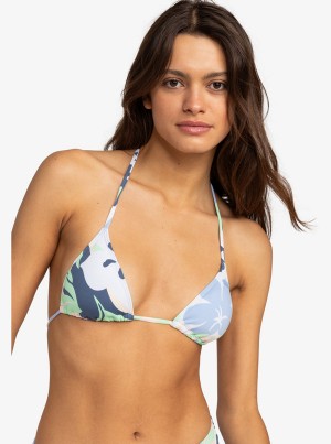 Roxy Printed Beach Classics Mini Tiki Tri μπικίνι τοπ | 1584ZOEVT