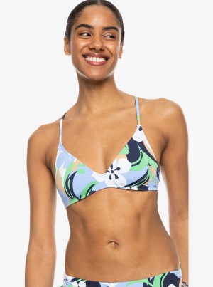 Roxy Printed Beach Classics strappy Bra μπικίνι τοπ | 5132SWJYX