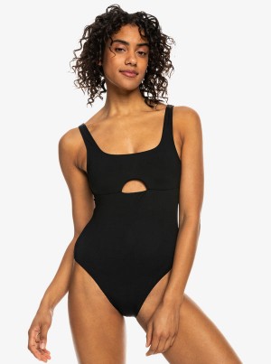 Roxy Pro The Double Line One-Piece Μαγιό | 0458HEOLB