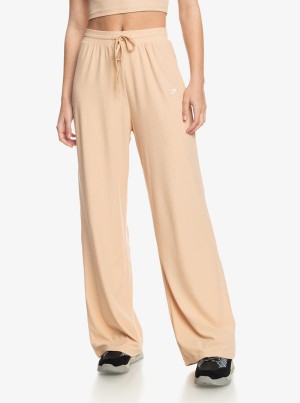 Roxy Rise & Vibe Rib φαρδια Leg Loungewear | 8175RQZTY