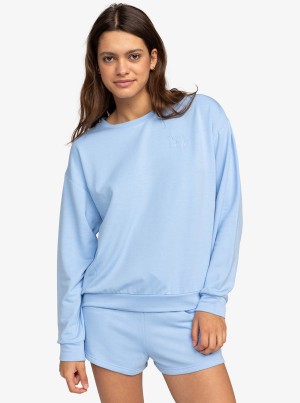 Roxy Surfing By Moonlight C Crew Neck Loungewear | 1042XASKN