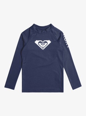 Roxy Whole Hearted Long Sleeve UPF 50 Rashguard Μαγιο για κοριτσια | 6924EOHVW