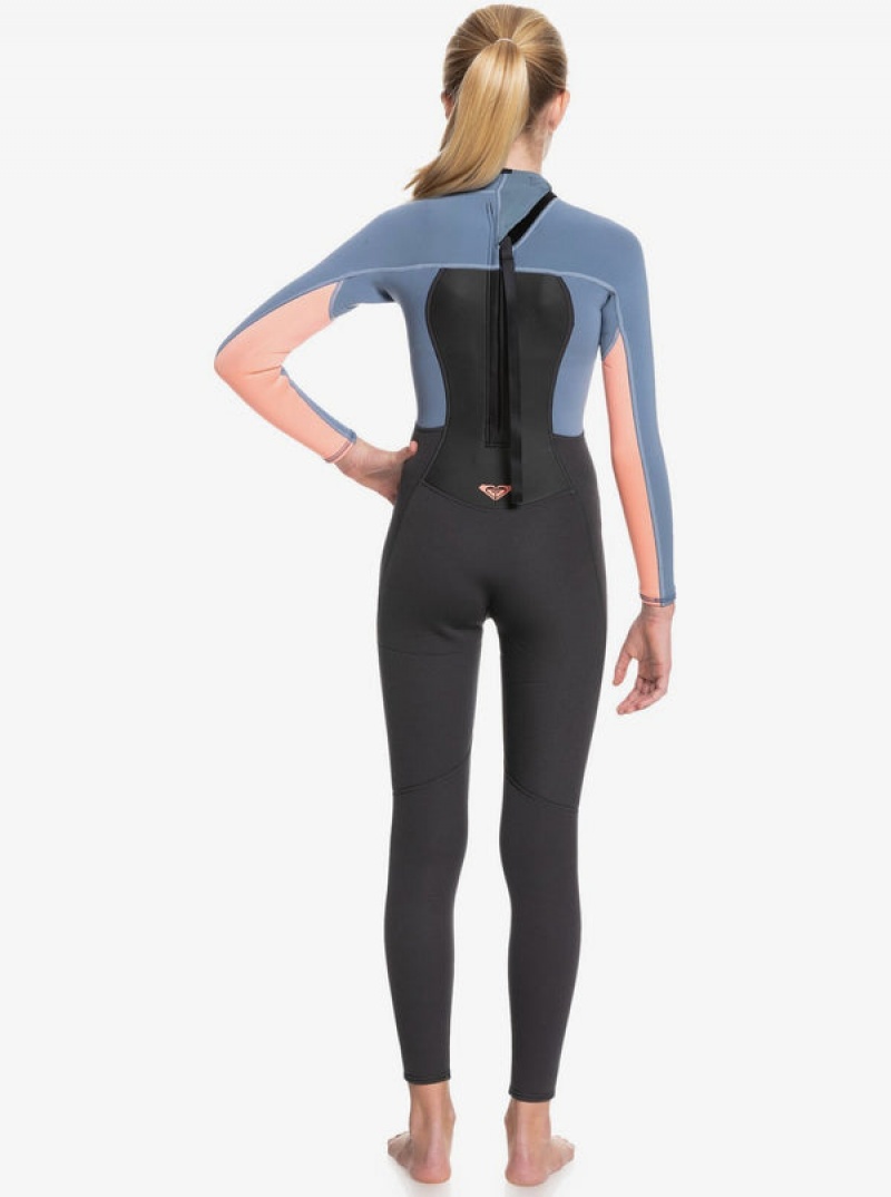 Roxy 3/2mm Prologue Back Zip Wetsuit Μαγιο για κοριτσια | 1659EGAXY