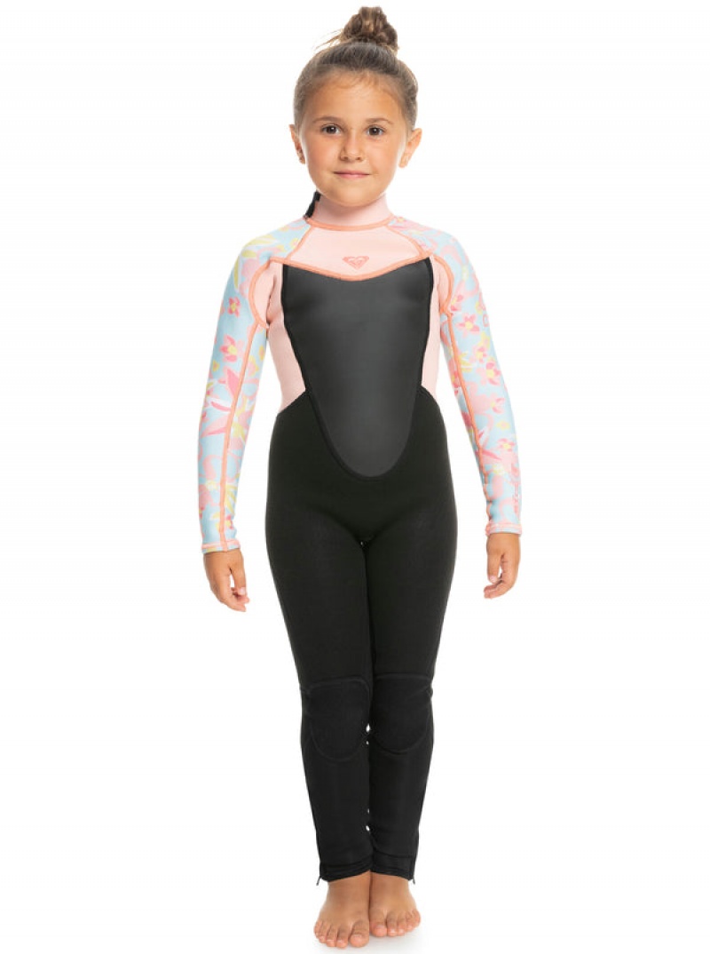 Roxy 3/2mm Prologue Back Zip Wetsuit Μαγιο για κοριτσια | 9218JRQFH