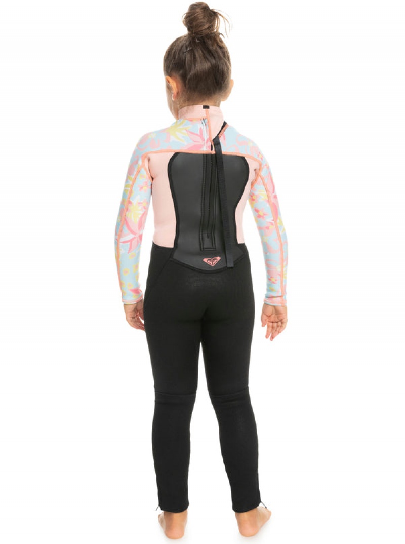 Roxy 3/2mm Prologue Back Zip Wetsuit Μαγιο για κοριτσια | 9218JRQFH