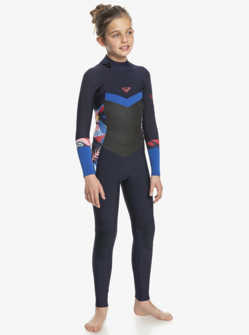 Roxy 3/2mm Syncro GBS Long Sleeve Fullsuit Μαγιο για κοριτσια | 5190XSHVD