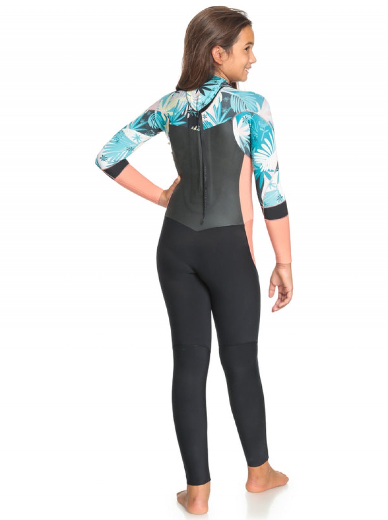 Roxy 4/3mm Syncro GBS Long Sleeve Fullsuit Μαγιο για κοριτσια | 9634XEYAQ