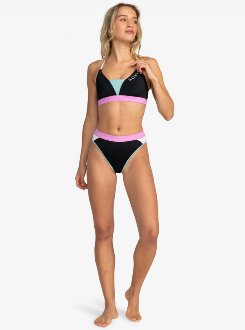 Roxy Active Mid waist μπικίνι πάτο | 3127QNBMZ