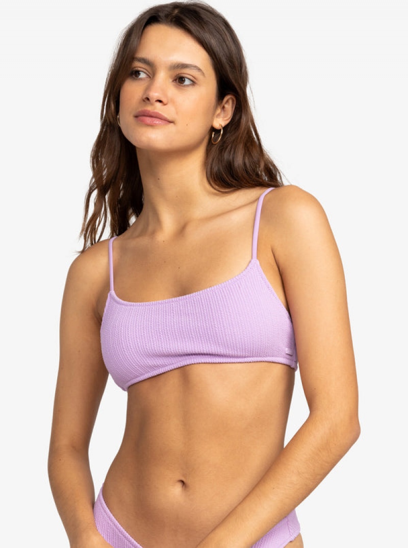 Roxy Aruba Basic Bralette μπικίνι τοπ | 8349FTQUD