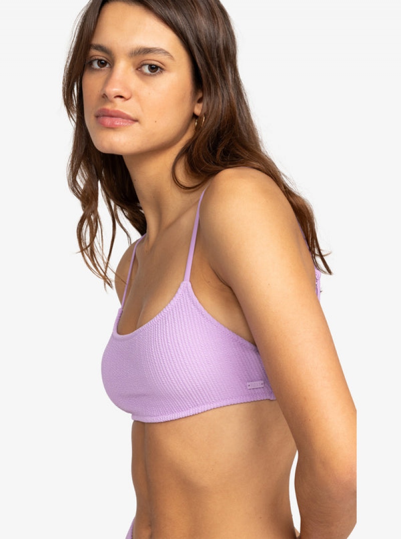 Roxy Aruba Basic Bralette μπικίνι τοπ | 8349FTQUD