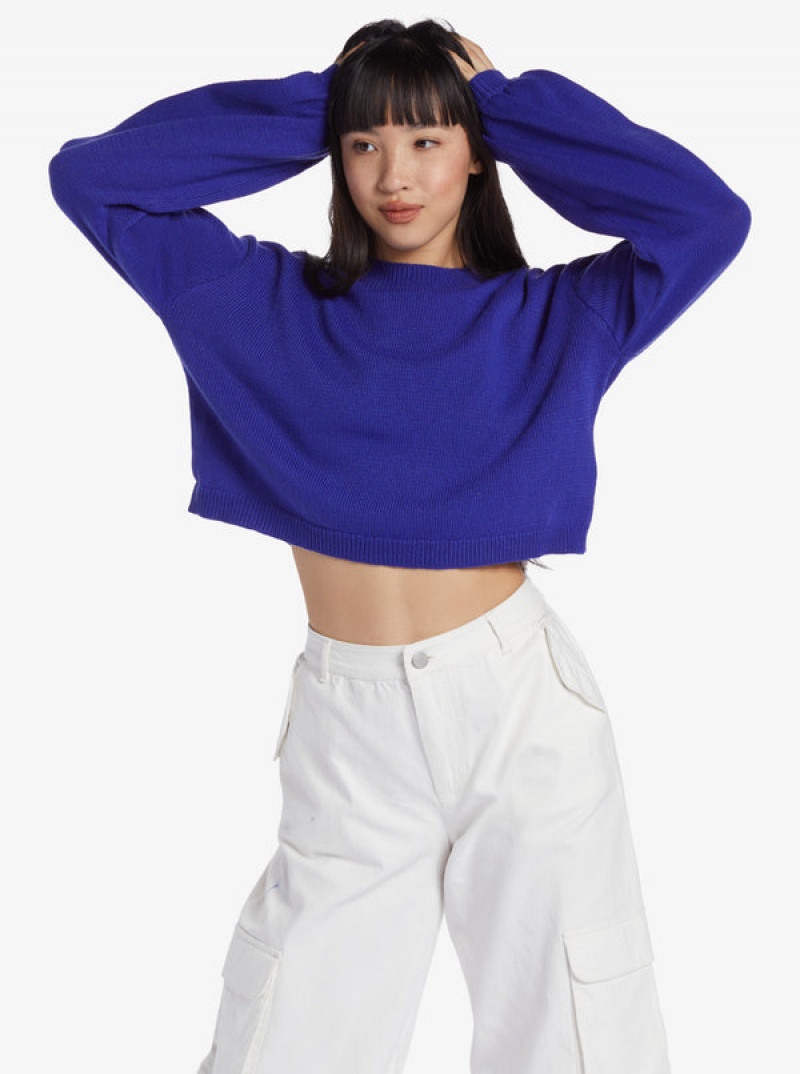 Roxy Chloe Kim Crew Neck Πουλόβερ | 7968GOMZT