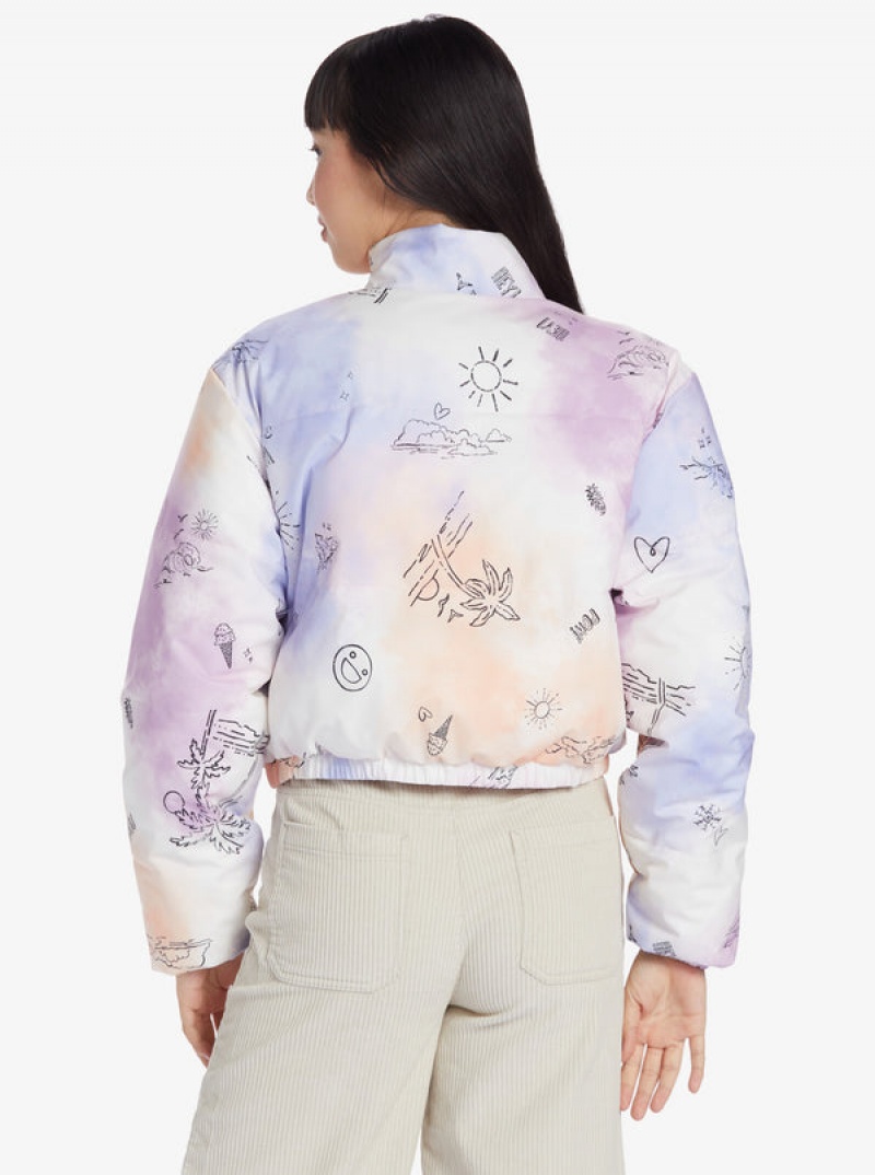 Roxy Chloe Kim Reversible Puffer Bomber Μπουφαν | 8326NOUSR