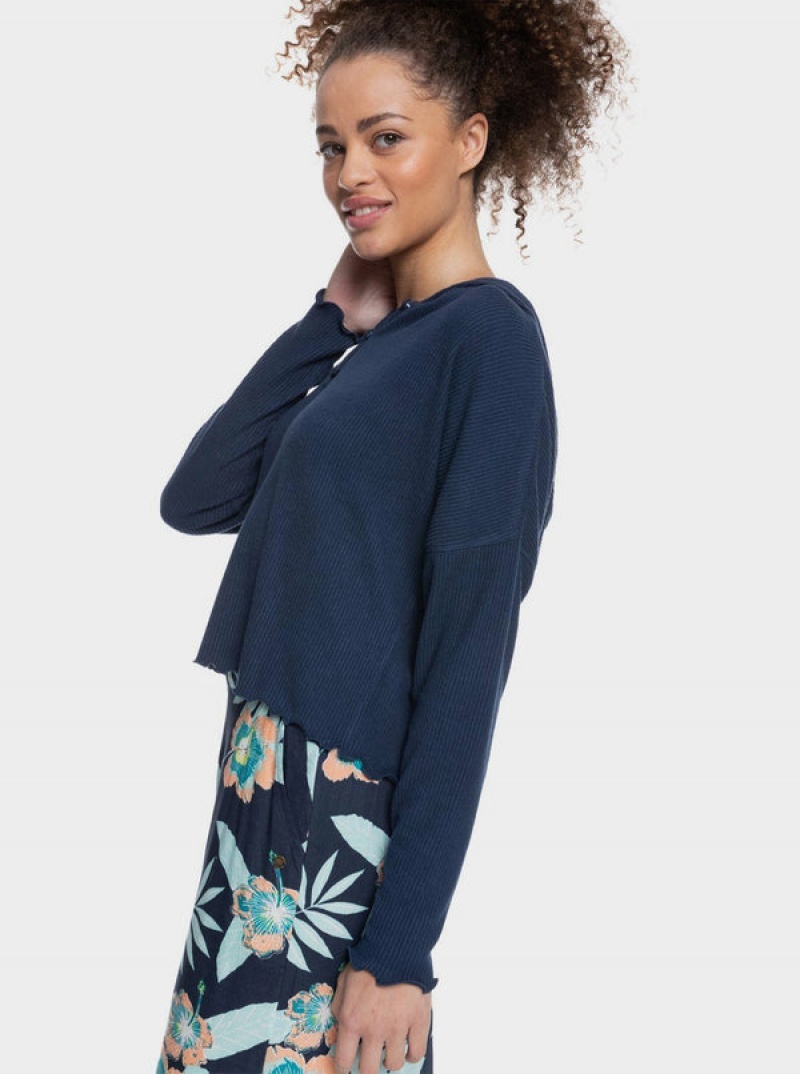 Roxy Cozy Day Long Sleeve Rib Knit Αριστος | 9753AKIDV