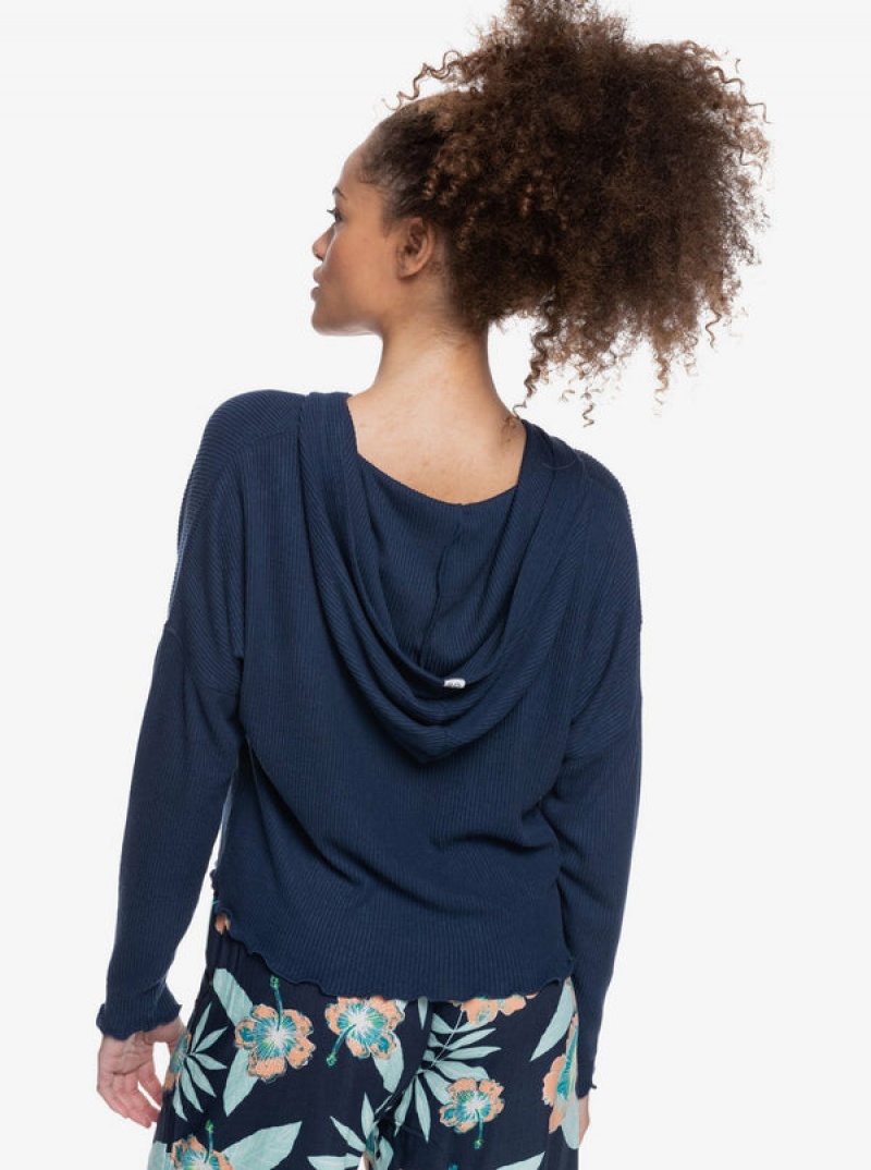 Roxy Cozy Day Long Sleeve Rib Knit Αριστος | 9753AKIDV