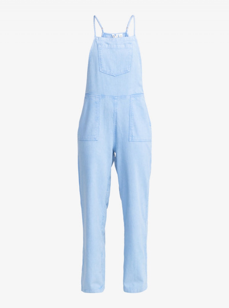 Roxy Crystal Coast Overalls Jumpsuits | 4609DCUVR