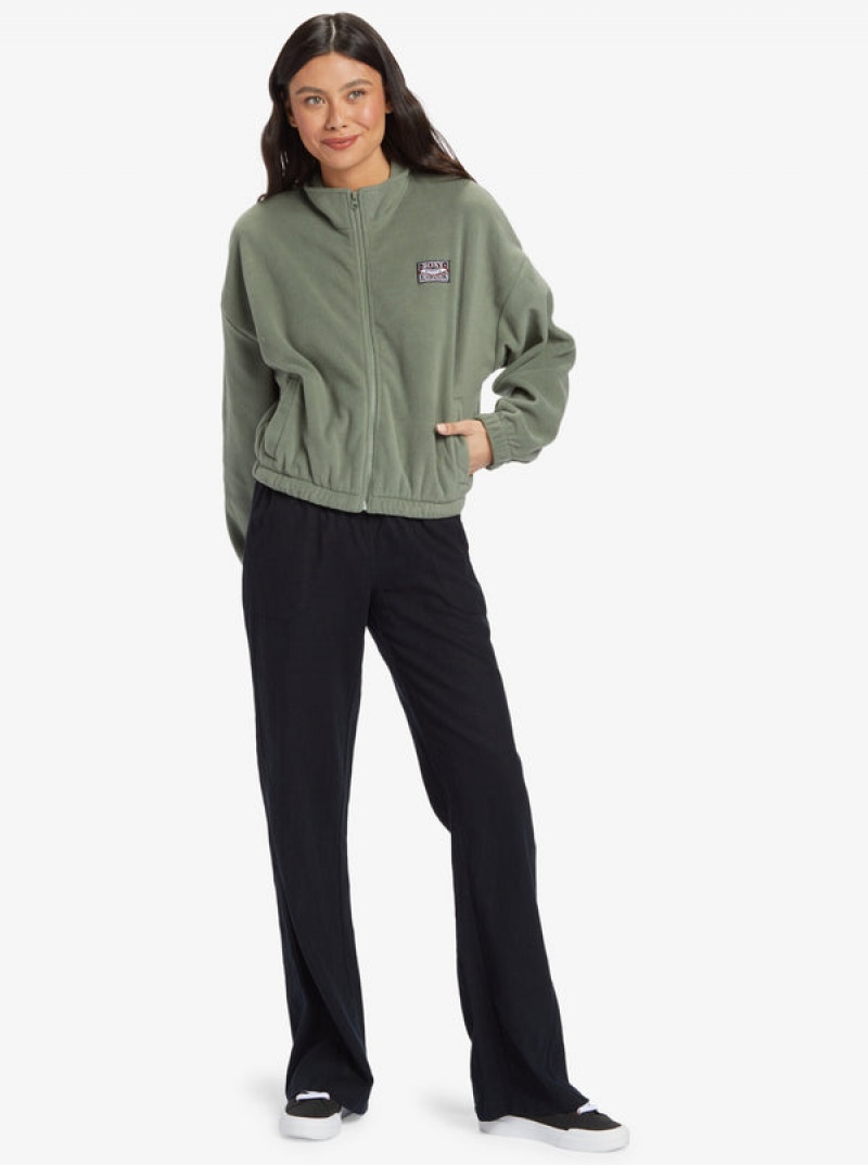 Roxy Dawn To Dusk Half-Zip Fleece Loungewear | 6407OUTCP