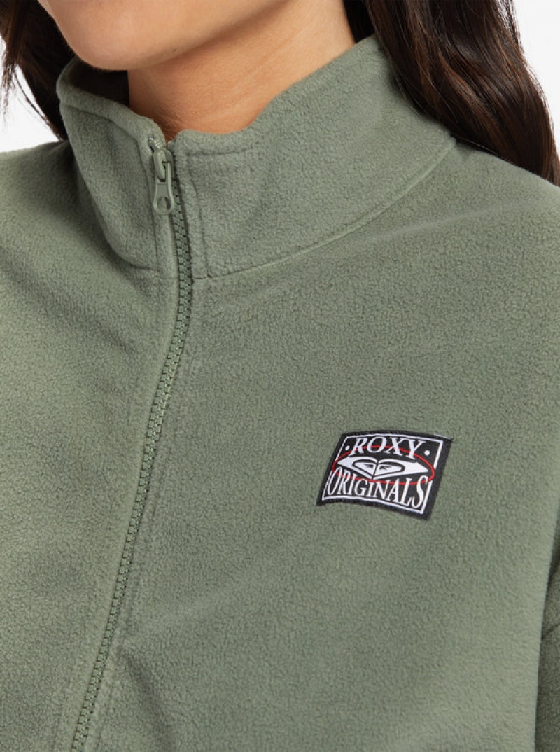 Roxy Dawn To Dusk Half-Zip Fleece Φουτερ με Κουκουλα | 6904YBJEV