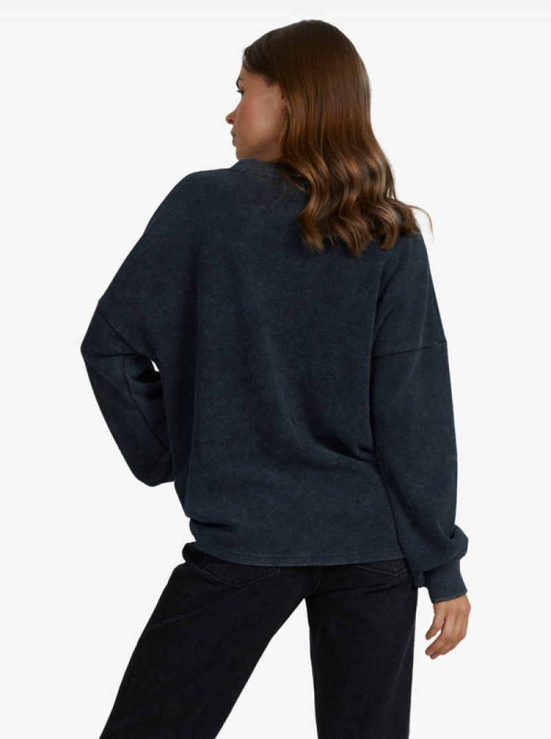 Roxy East Side Long-Sleeve Crew Neck Loungewear | 7589LNRQJ