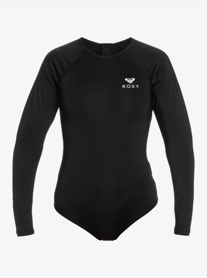 Roxy Essentials Long Sleeve One-Piece Μαγιό | 0256VSNBH