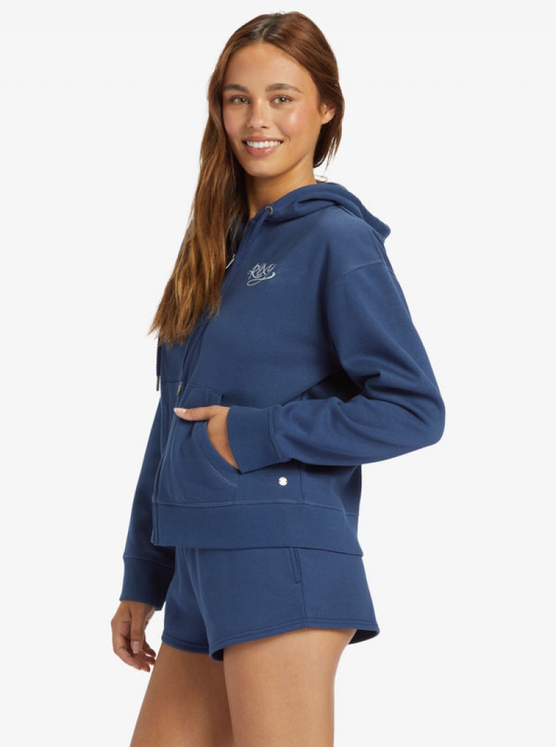 Roxy Evening Hike Zip-Up Loungewear | 4709QBSOT