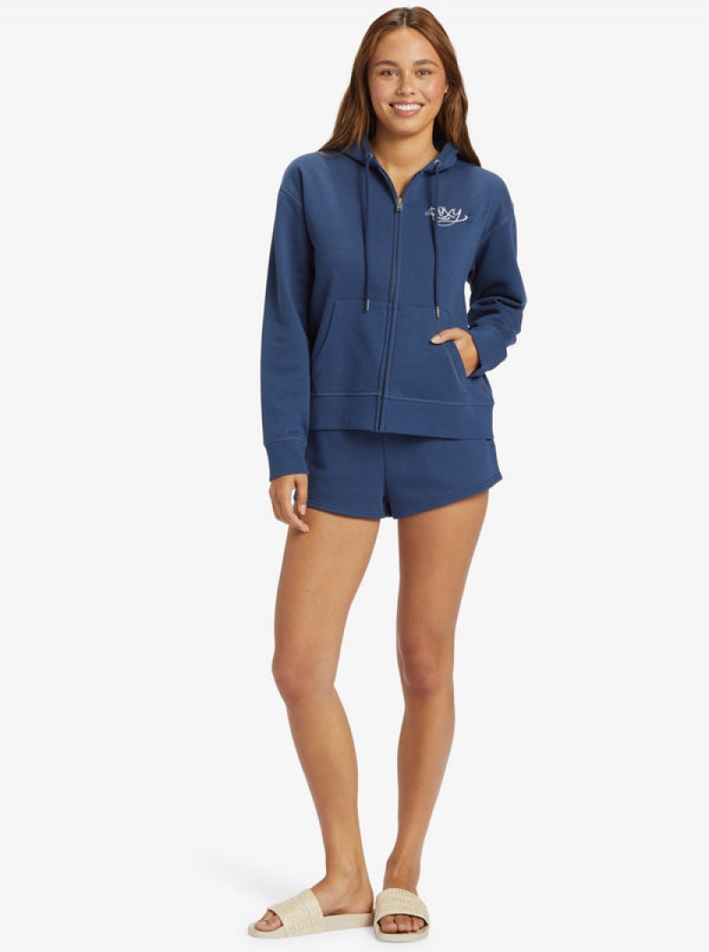 Roxy Evening Hike Zip-Up Loungewear | 4709QBSOT