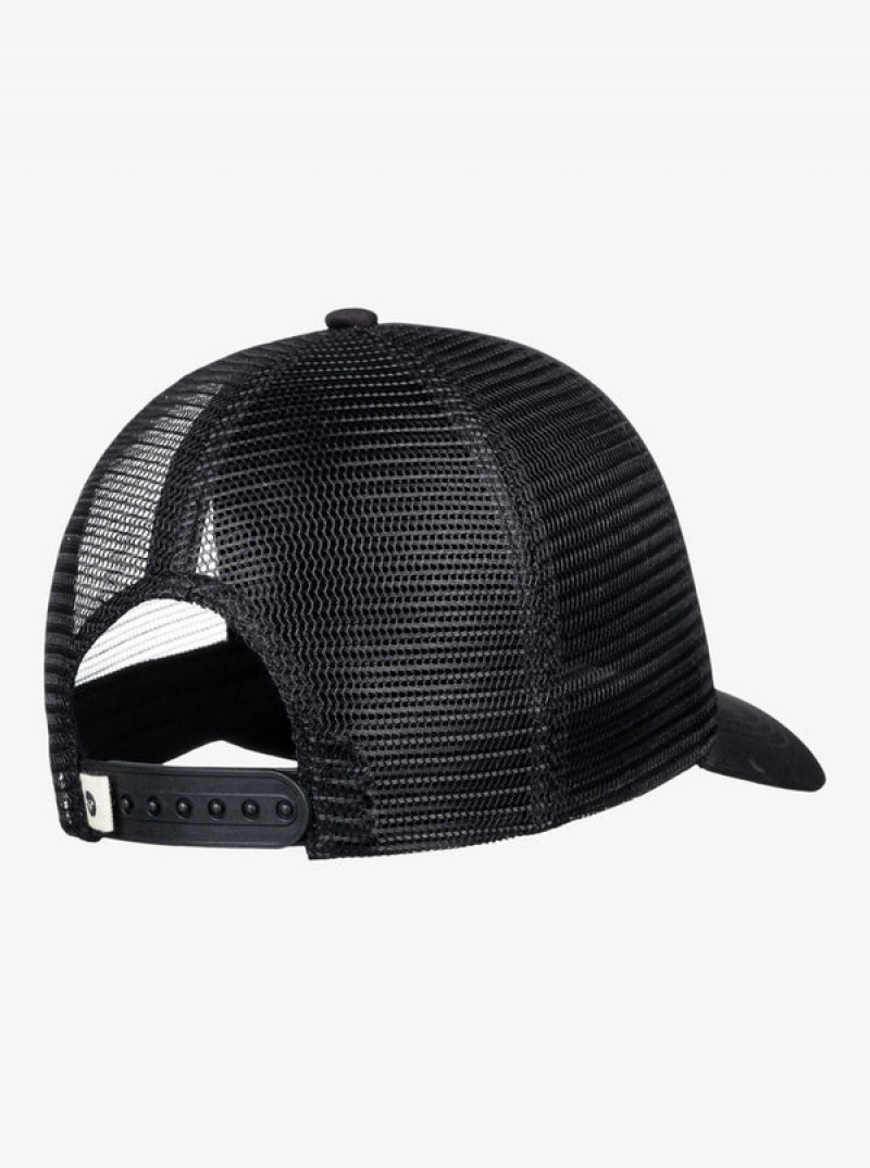 Roxy Finishline 2 Black Trucker καπελα | 8423WNYIG