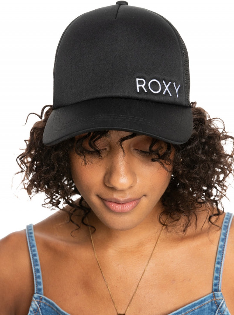 Roxy Finishline 2 Black Trucker καπελα | 8423WNYIG