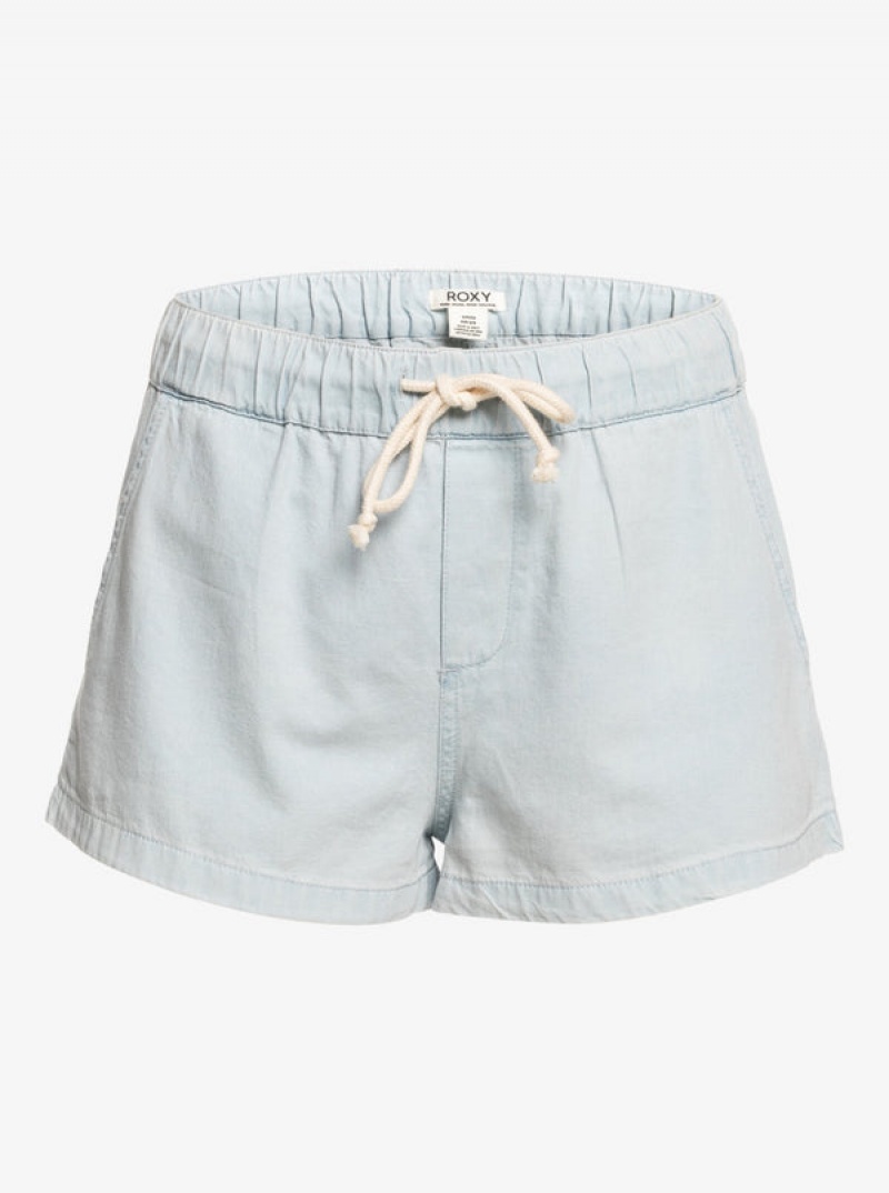 Roxy Go To The Beach Denim Σορτσ | 0542DUKVH