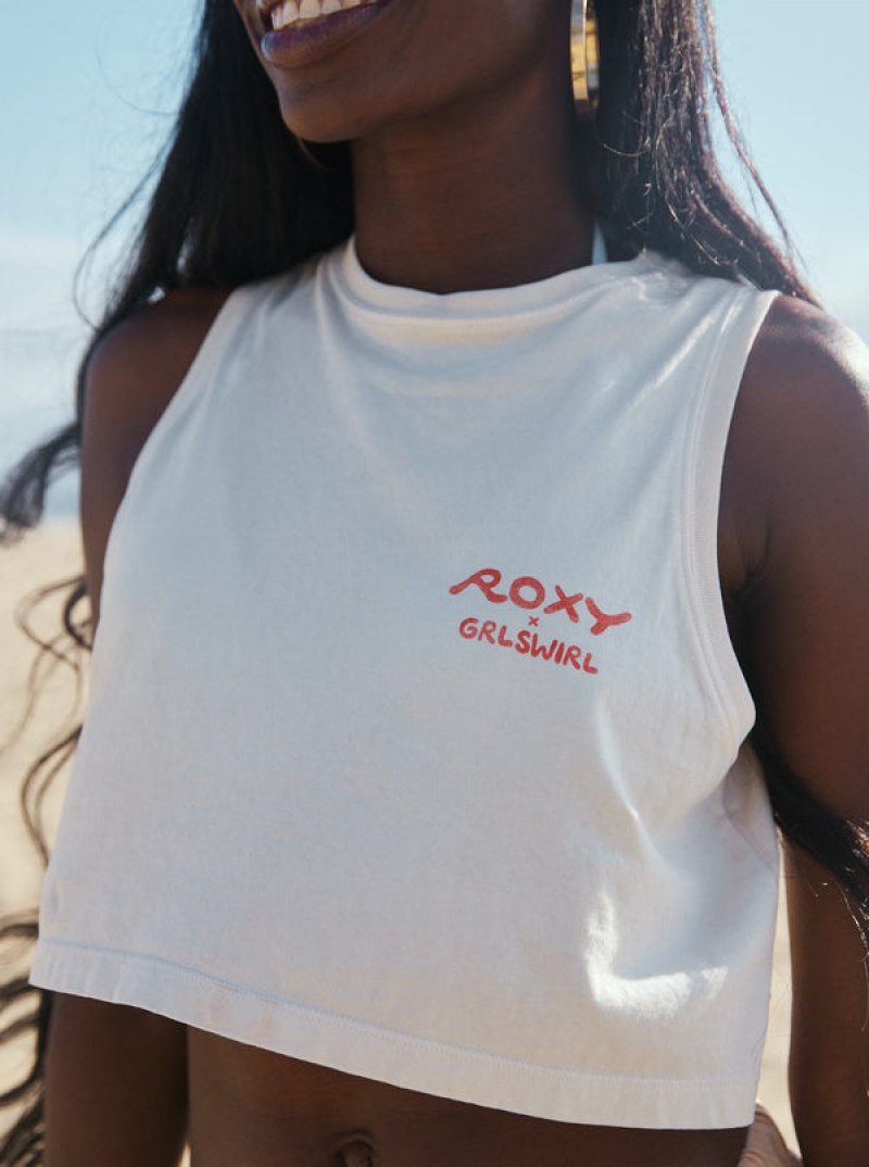 Roxy Grl Swirl Cropped Αριστος | 0723DTFYA