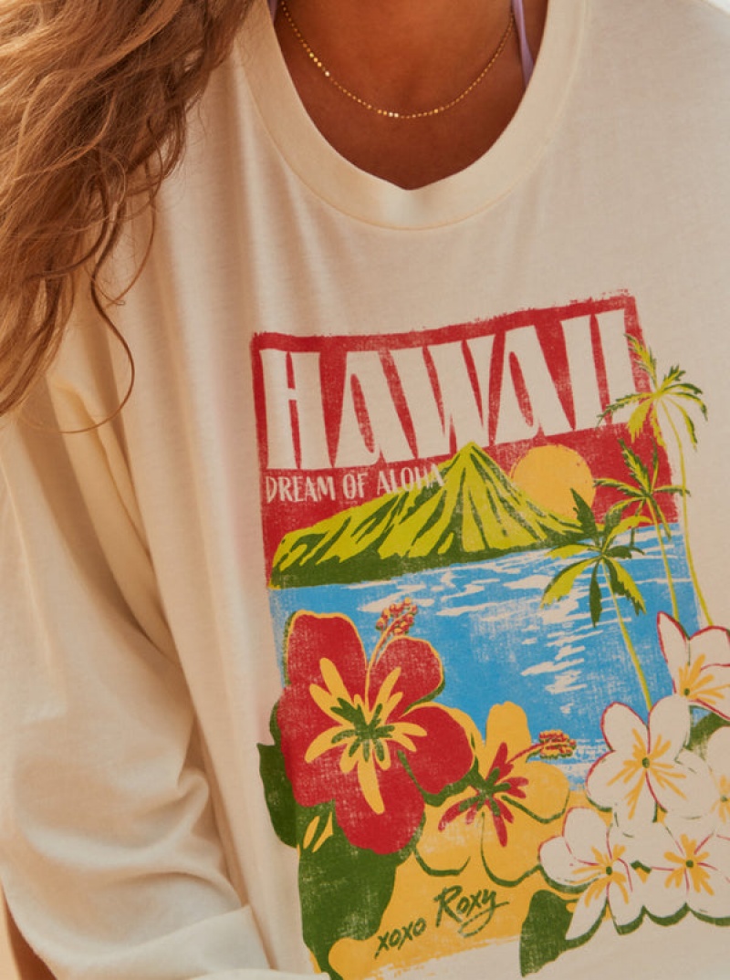 Roxy Hawaiian Vacay Olsc μπλουζακια | 2480NSVCA