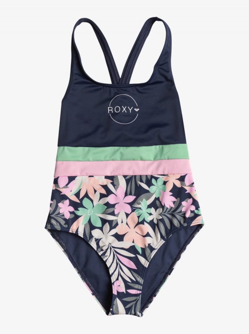 Roxy Ilacabo Active One-Piece Μαγιο για κοριτσια | 8571XLUOJ