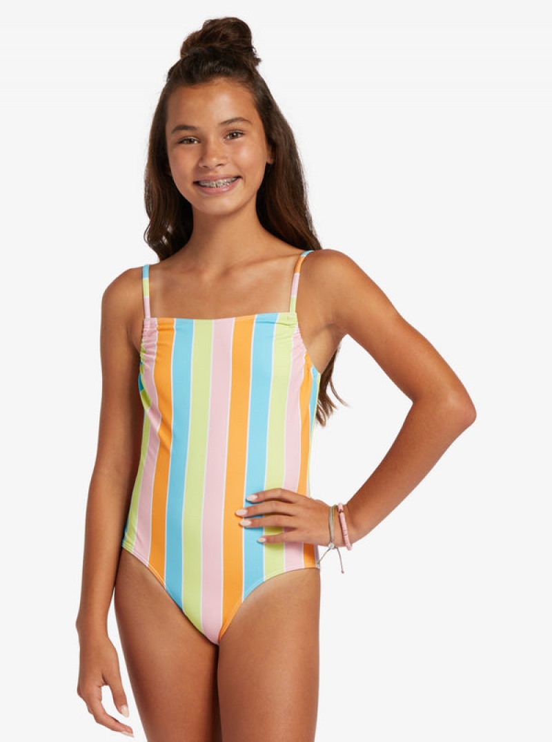 Roxy Last In Paradise One-Piece Μαγιο για κοριτσια | 5872YBQUR