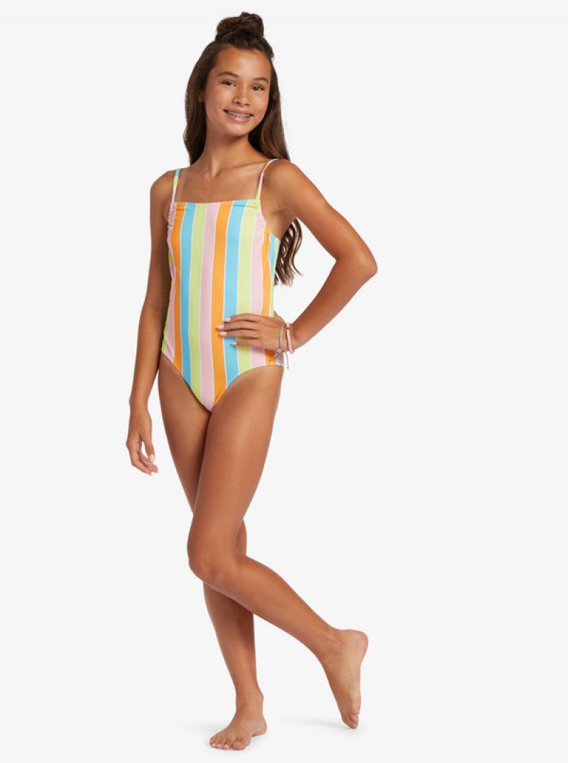 Roxy Last In Paradise One-Piece Μαγιο για κοριτσια | 5872YBQUR