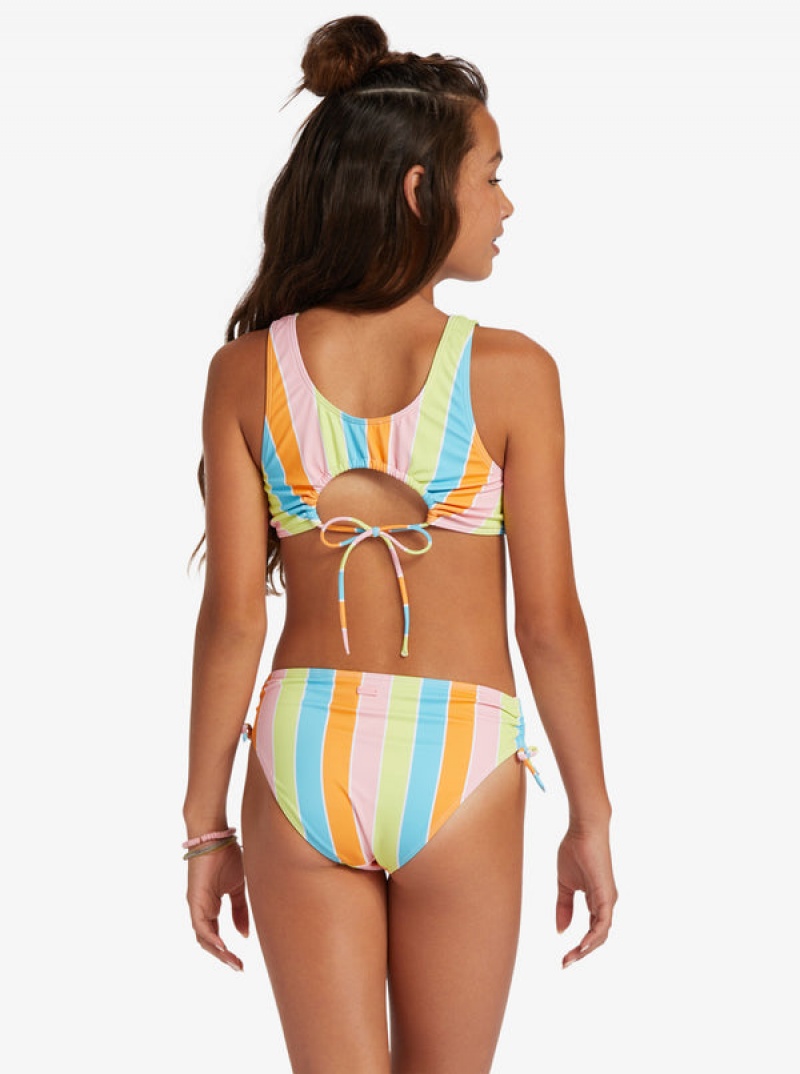 Roxy Last In Paradise Two Piece Set Μαγιο για κοριτσια | 9628LQRJM