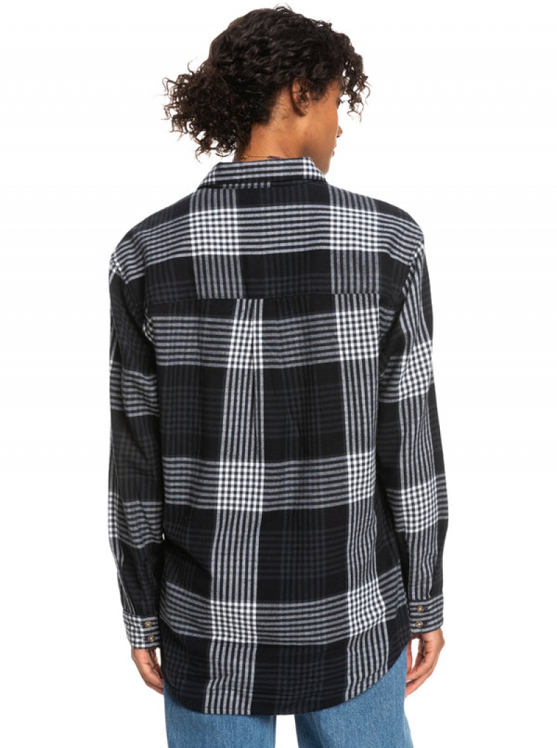 Roxy Let It Go Flannel Long Sleeve Αριστος | 2738HKPYA