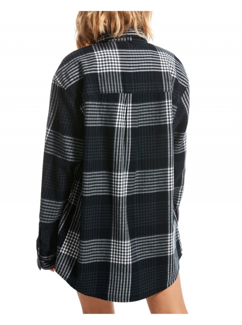 Roxy Let It Go Flannel Long Sleeve Αριστος | 2738HKPYA