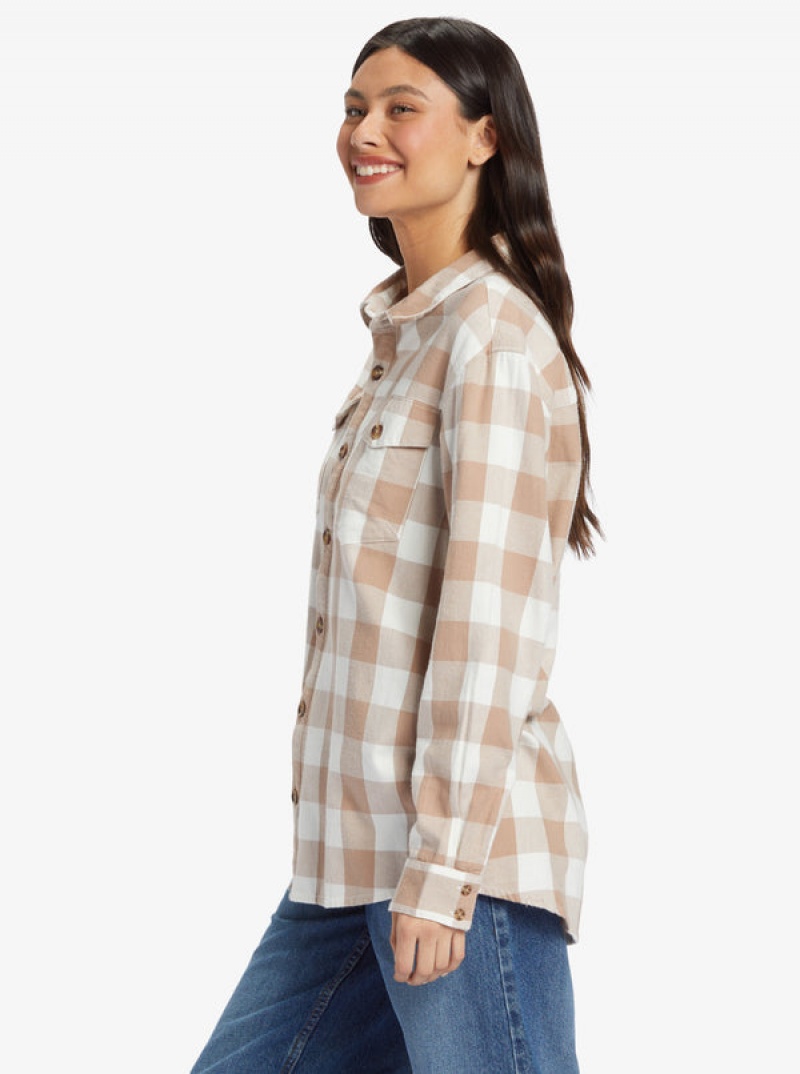 Roxy Let It Go Long Sleeve Flannel Αριστος | 4901LTHKD