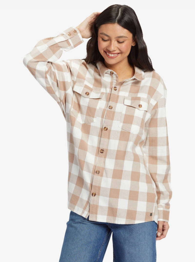 Roxy Let It Go Long Sleeve Flannel Αριστος | 4901LTHKD