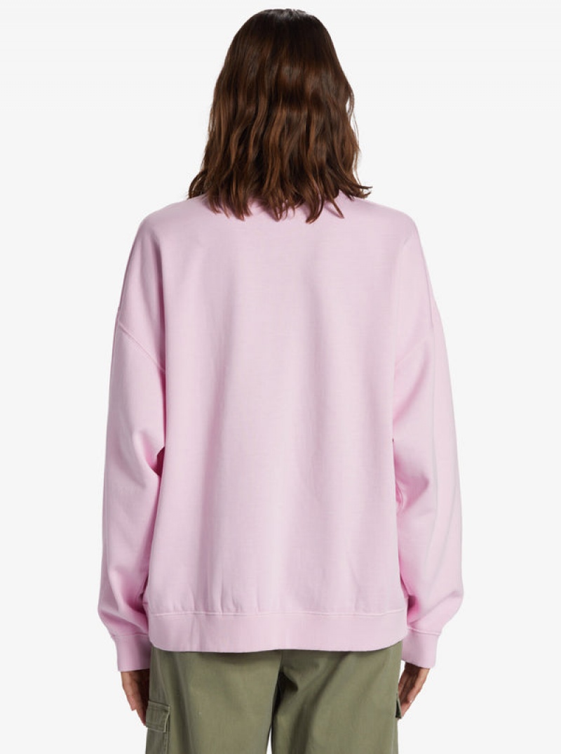 Roxy Lineup Oversized Crew Neck Loungewear | 1984SCKXE