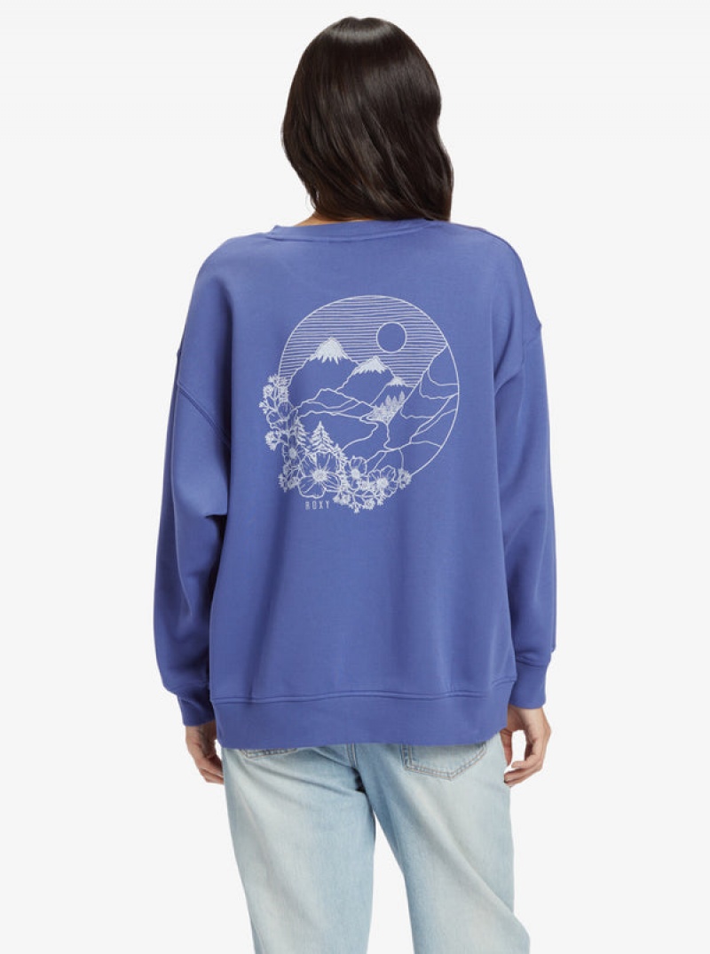 Roxy Morning Hike Crew Neck Φουτερ με Κουκουλα | 2319TUSBC