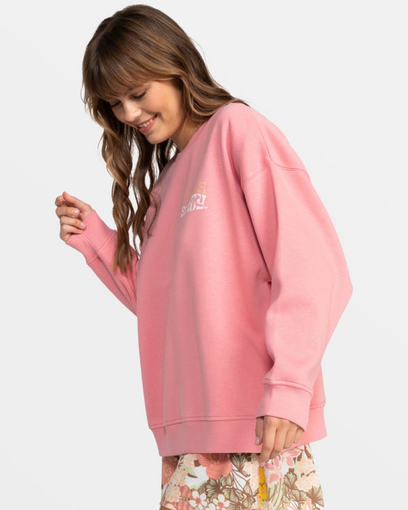 Roxy Morning Hike Crew Neck Φουτερ με Κουκουλα | 8056PENUF