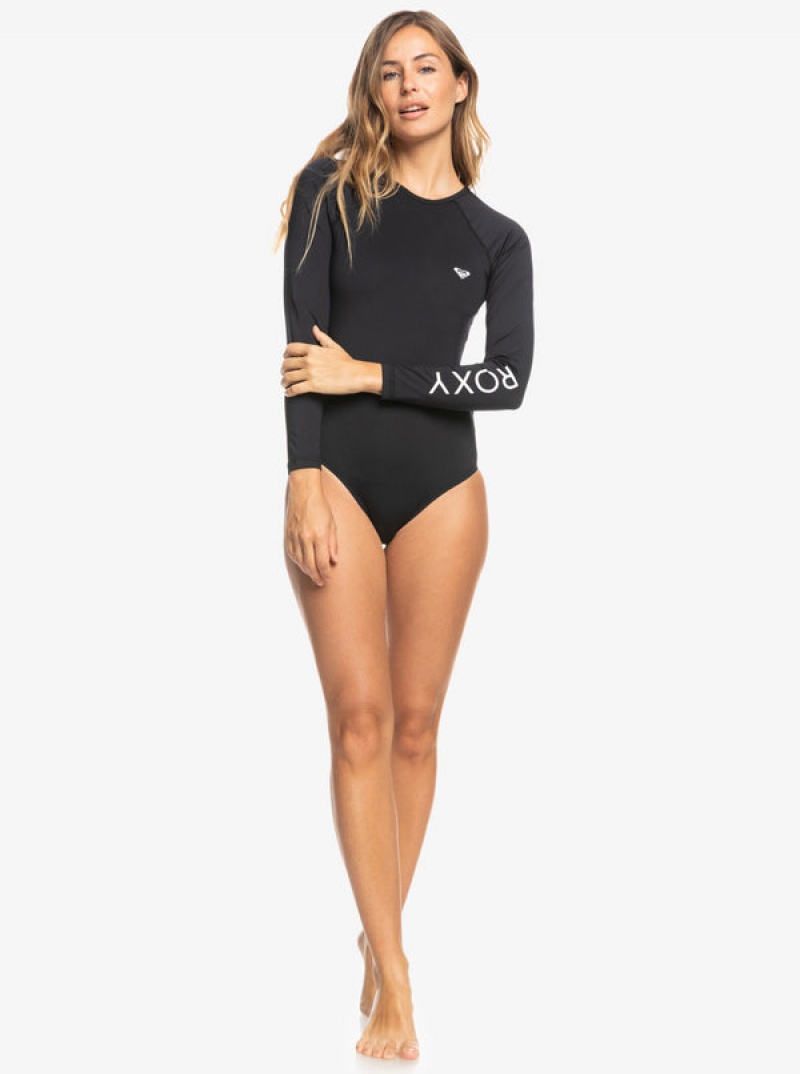 Roxy New Essentials Long Sleeve One-Piece Μαγιό | 1643VSKQC