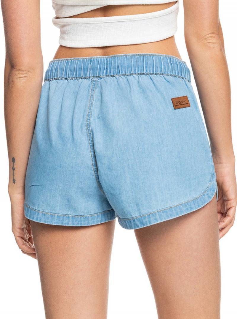 Roxy New Impossible Denim Σορτσ | 3872WFEAV