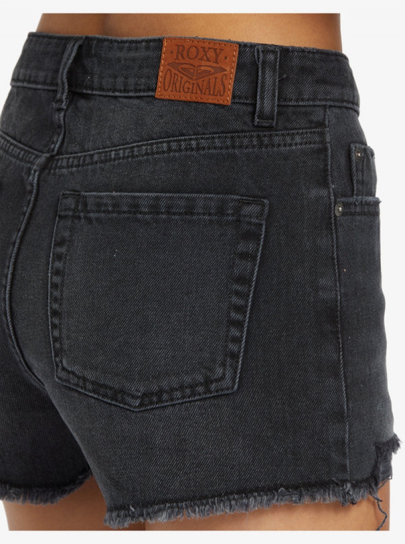 Roxy New Swell Denim Σορτσ | 2568FESMN